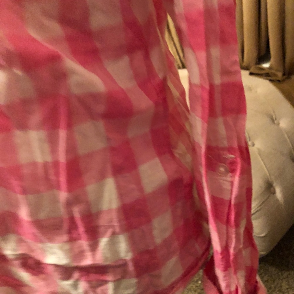 Aropostale Checkered Button Down - image 6